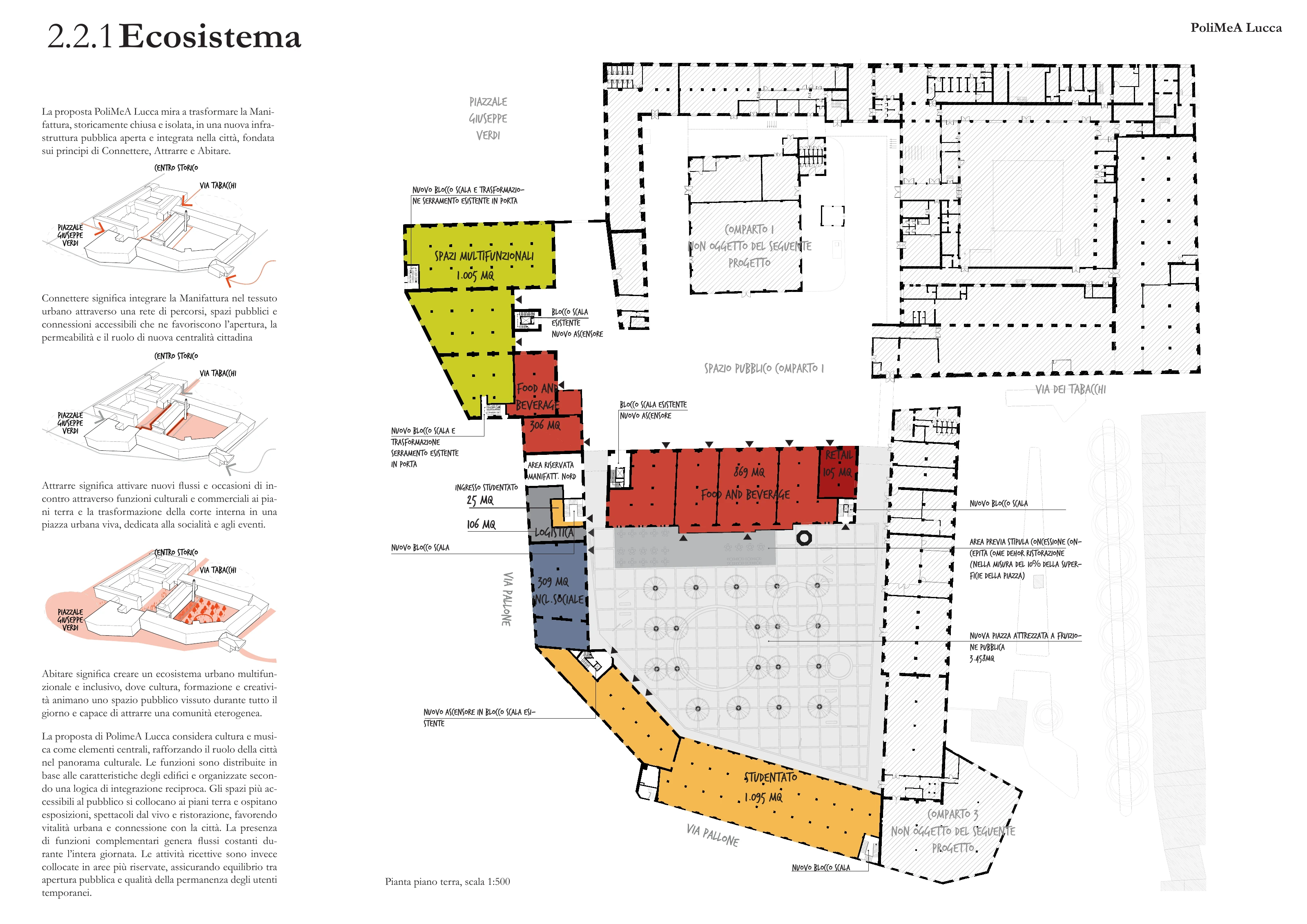 Tavole progettuali, pagina 1